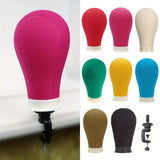 Wig Head 22Inch Wig Stand With Mannequin Head Canvas Block Wig Head And Stand For Wig Making Styling Model And Display Hair Hats