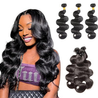 Body Wave Bundles Human Hair 16 18 20 inch 10A