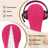 Wig Head 22Inch Wig Stand With Mannequin Head Canvas Block Wig Head And Stand For Wig Making Styling Model And Display Hair Hats